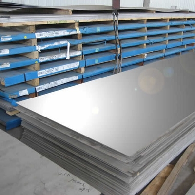 High Density 201 Stainless Steel Plate 850mm Polishing Surface For Industrial Pipe