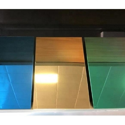 3mm Decorative Color Stainless Steel Sheet 304 316 8k Polished Ss Plate